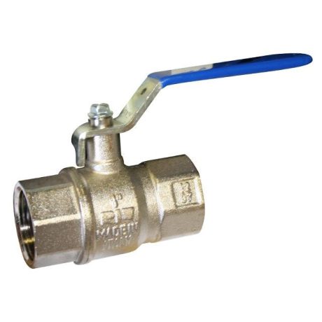 Lever Handle Ball Valve F/F - Blue