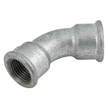 Bend F/F 45Deg Galv