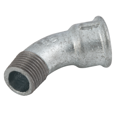 Bend M/F 45Deg Galv