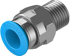 Festo Push-in fitting QS-1/4-10, 153007