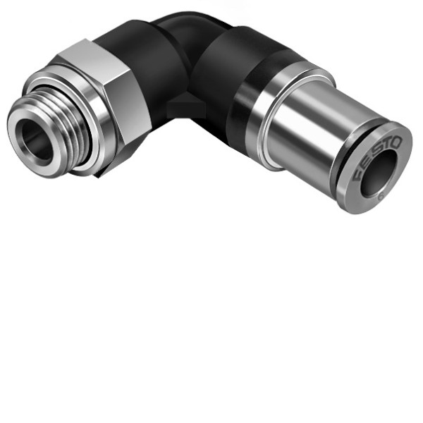 Push-in L-fitting, self-sealing QSMKL-G1/8-6 186305