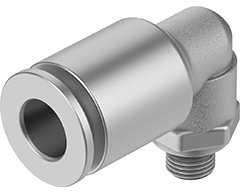 Festo NPQM-L-M5-Q6-P10 push-in L-fitting, 558705