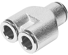 Festo NPQM-Y-Q6-Q4-P10 push-in Y-connector 558803