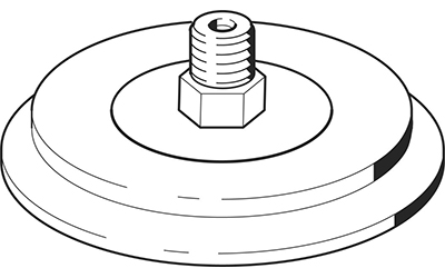 Festo VAS-125-3/8-PUR-B suction cup 1396108