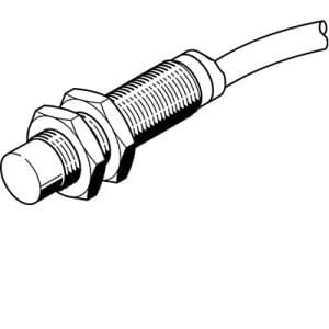 SIEF-M12NB-PS-K-L proximity sensor 538312