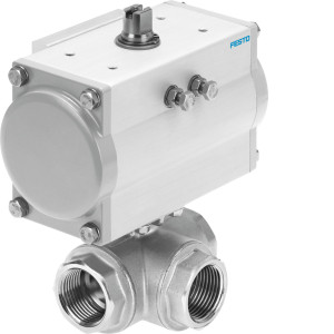 Ball valve actuator unit VZBM-A-11/4"-RP-25-F-3T-B2-PB80 Single Acting