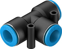 Festo Push-in T-connector QST-12, 153132