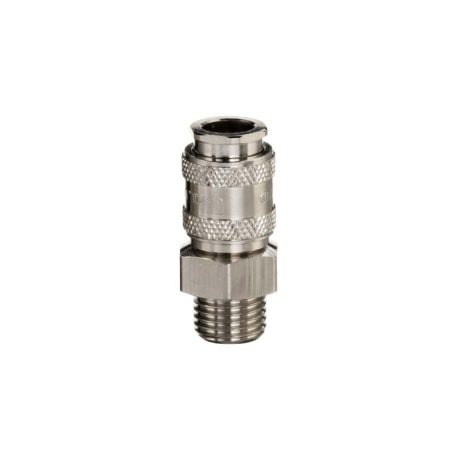 Mini Coupling Male Thread G 1/8 (Quantity 10)