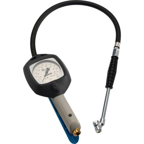 Airforce II Tyre Inflator 0-170 psi & 0-12 bar, 0.53m Hose Twin Hold-on Connector