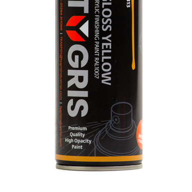 P313 - TYGRIS Gloss Yellow Paint (RAL1007)