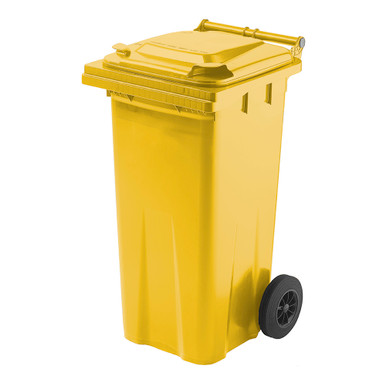 SKB120 - TYGRIS 2 Wheeled Bin - Yellow