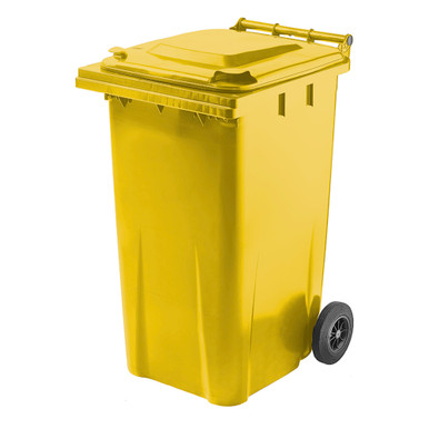 SKB340 - TYGRIS 2 Wheeled Bin - Yellow