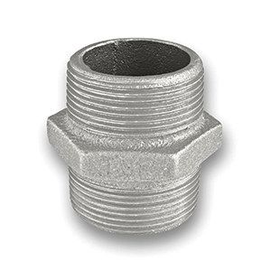 Equal Hexagon Nipple Galv