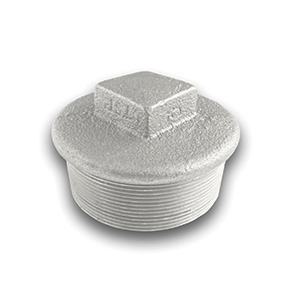 Beaded Hollow Plug Galv