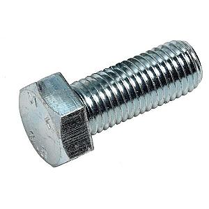 M6 x 100 Hexagon Head Set Screws - Boxes of 100 - High Tensile Grade 8.8 Bright Zinc Plated - DIN 933